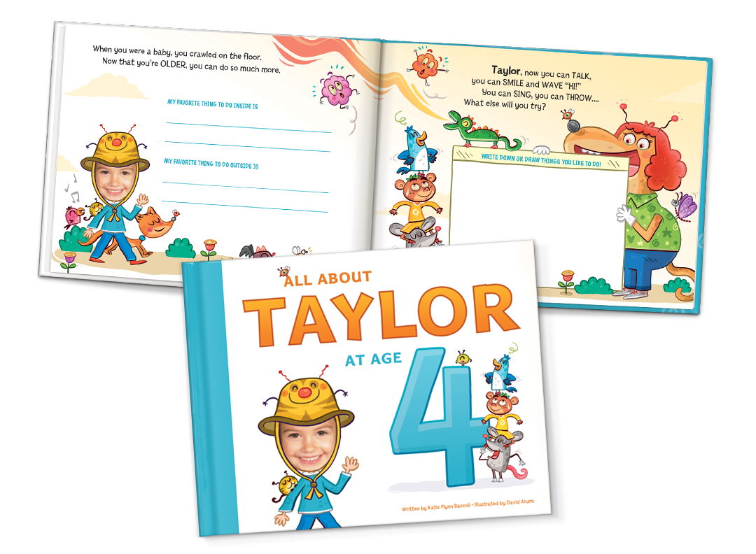 Personalized Kids Third Birthday Book - Story of Me Personalized Book –  storyofme