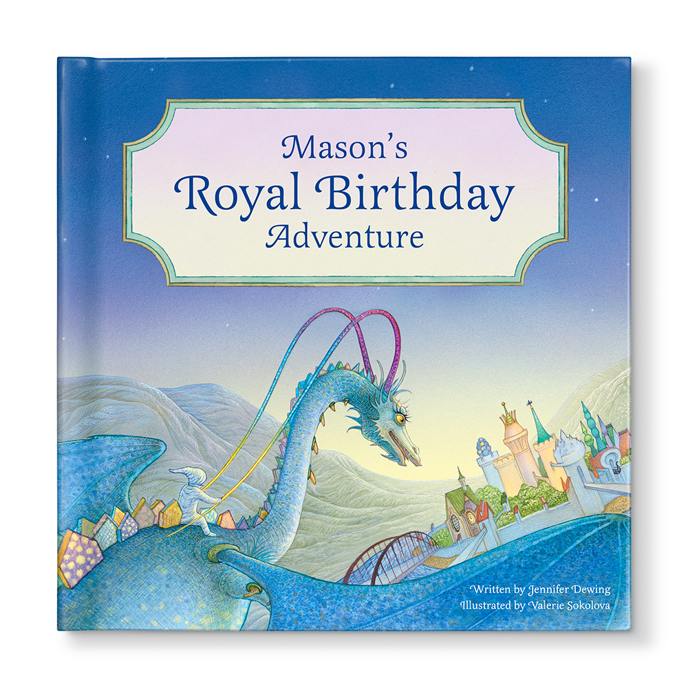 My Royal Birthday Adventure Personalized Book, Dragon Edition