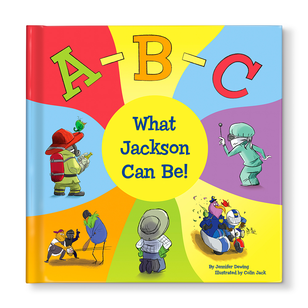 ABC What I Can Be! Personalised Book