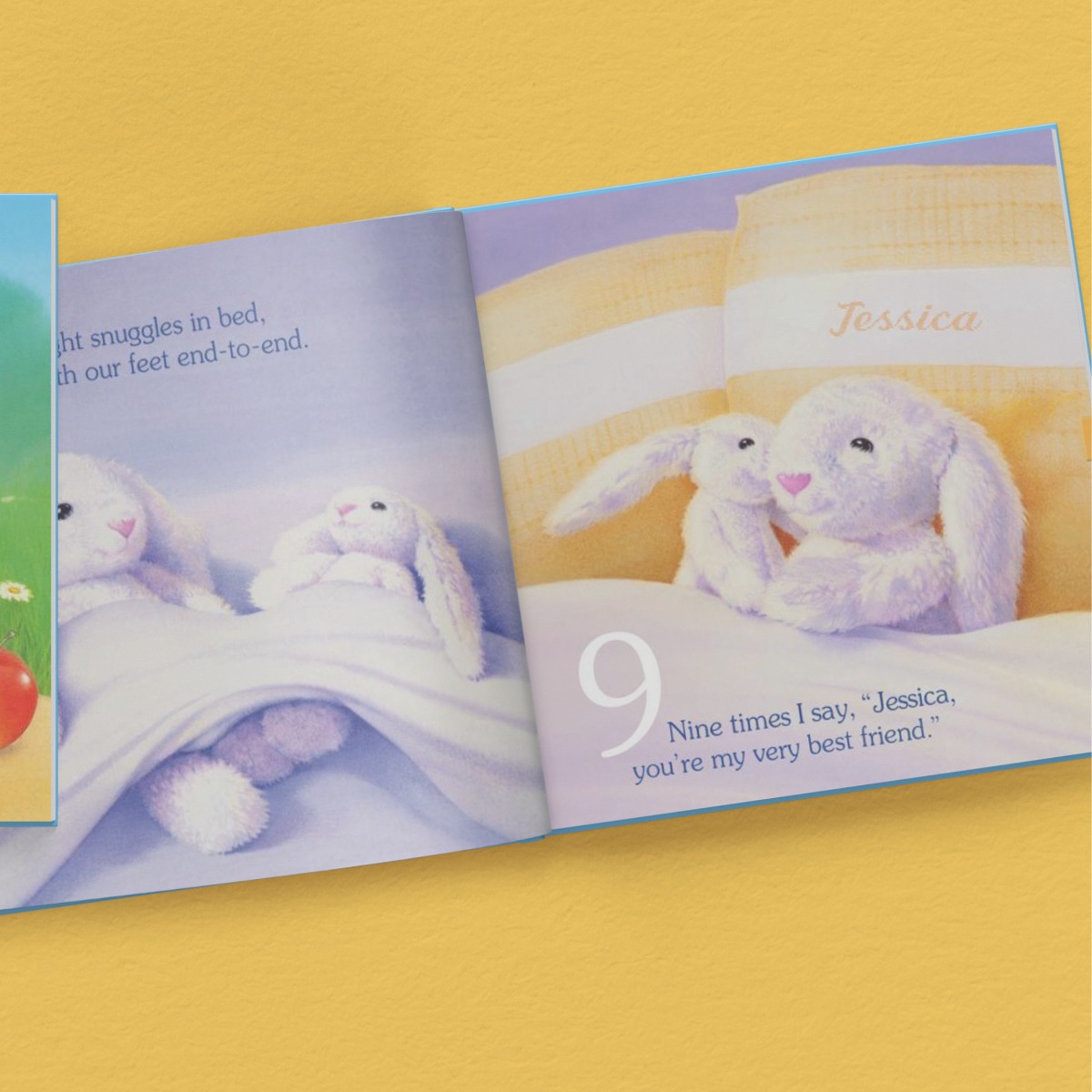 My Snuggle Bunny Personalized Book and Bunny Gift Set