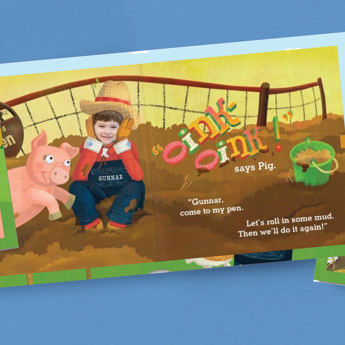 My Farm Friends Personalized Board Book