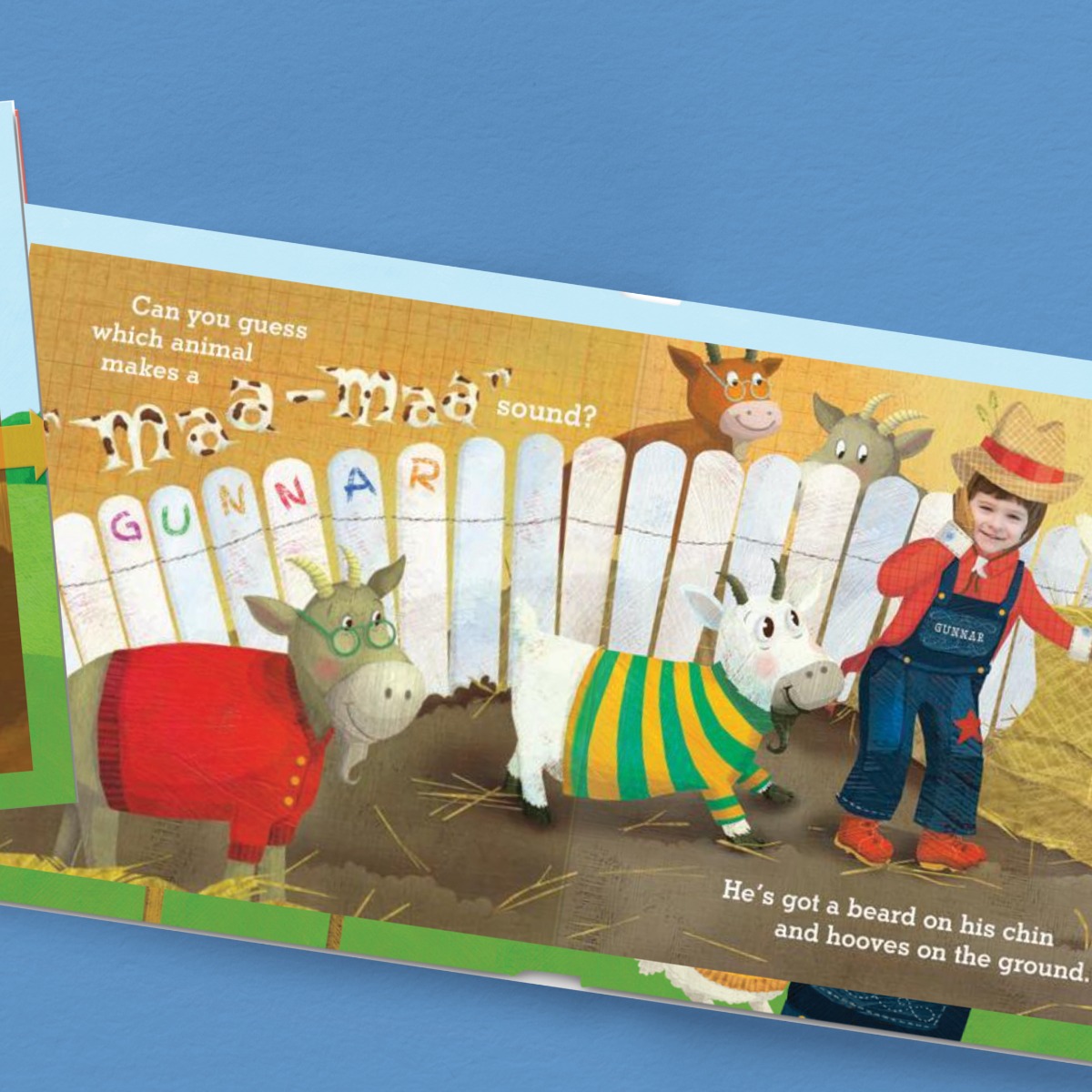 My Farm Friends Personalised Board Book