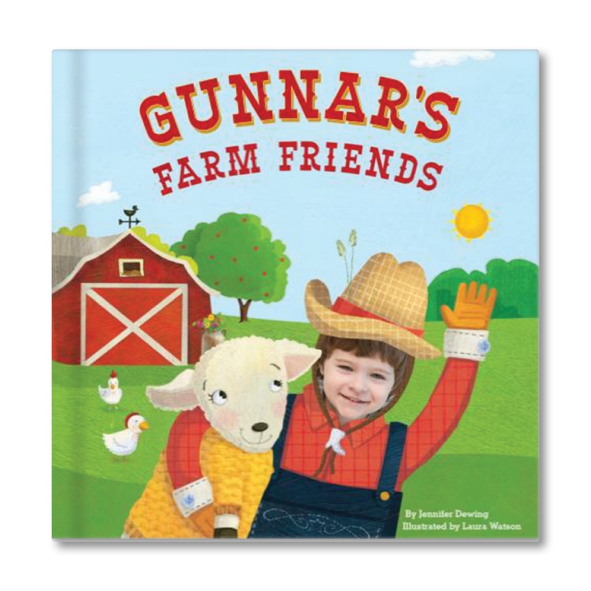 My Farm Friends Personalized Board Book