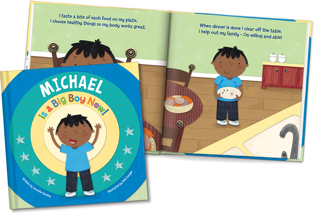 I'm a Big Boy Now! Personalized Book