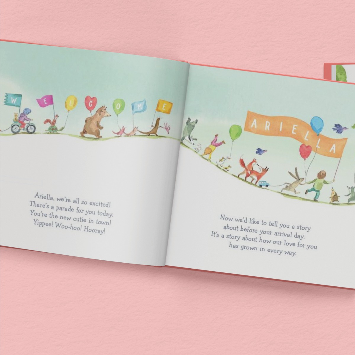 New Cutie in Town Personalised Book