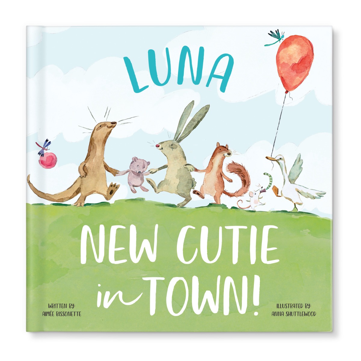 New Cutie in Town Personalised Book