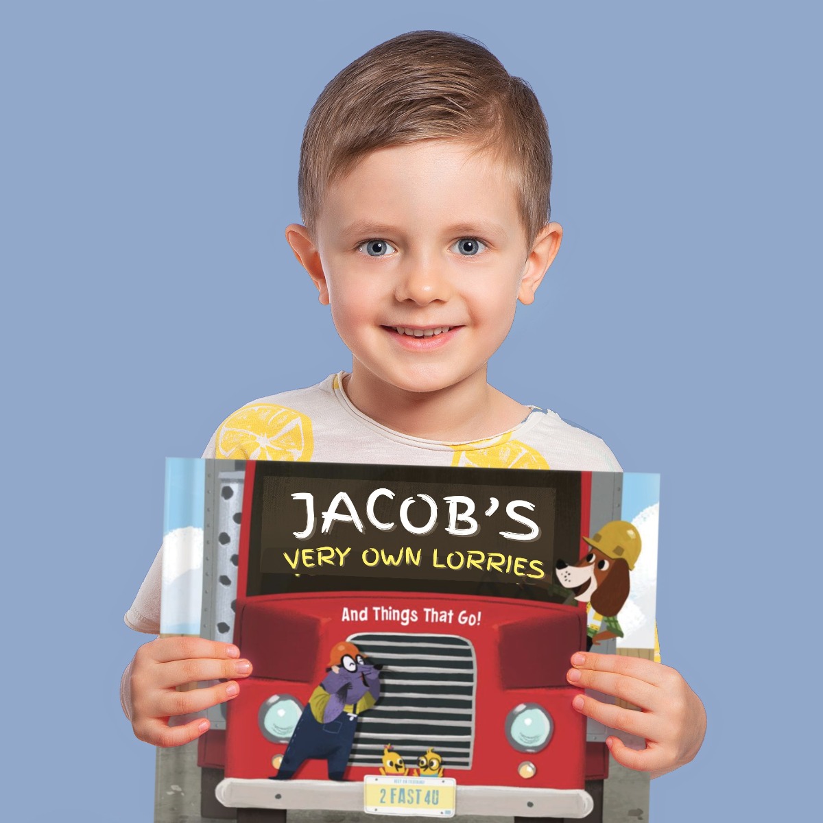 My Very Own Lorries Personalised Book