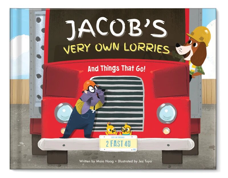 My Very Own Lorries Personalised Storybook 