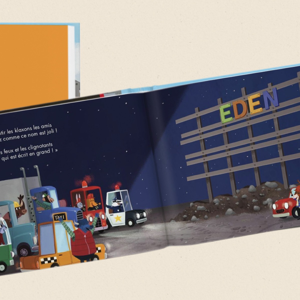 Tous mes camions ! Livre Personnalisé