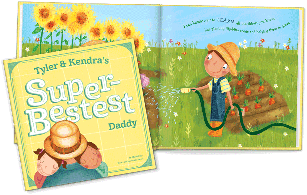 My Super-Bestest Daddy | Uncle | Grandpa Personalized Book