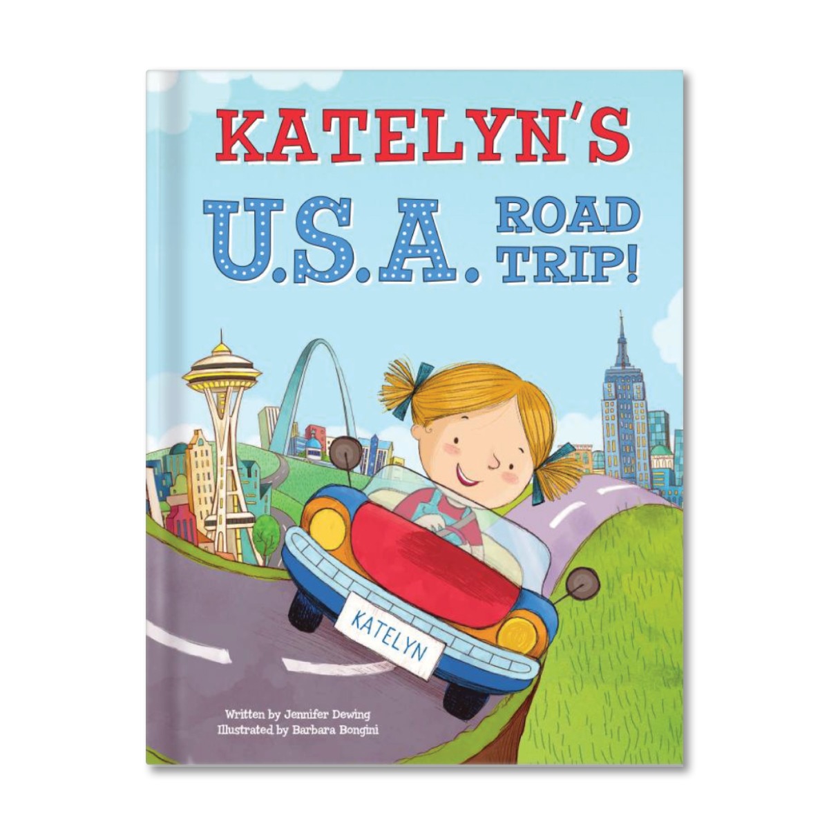 My U.S.A. Road Trip Personalized Book