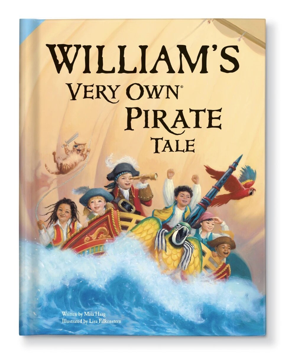 My Very Own Pirate Tale and Personalized Bandana Gift Set