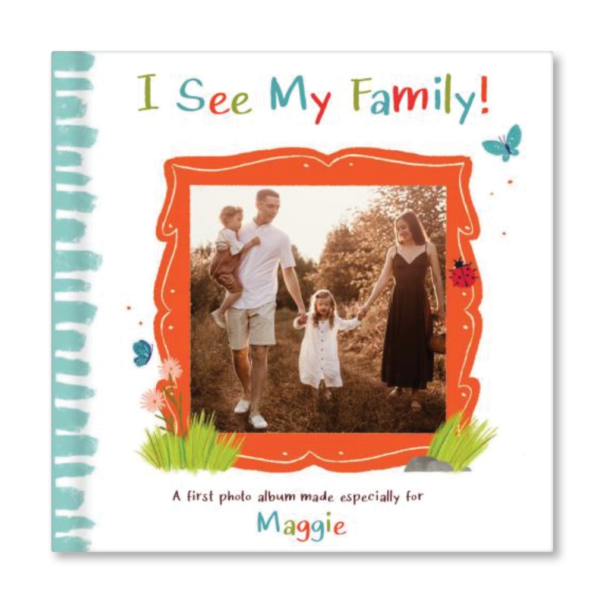 I See My Family! Personalized Photo Board Book