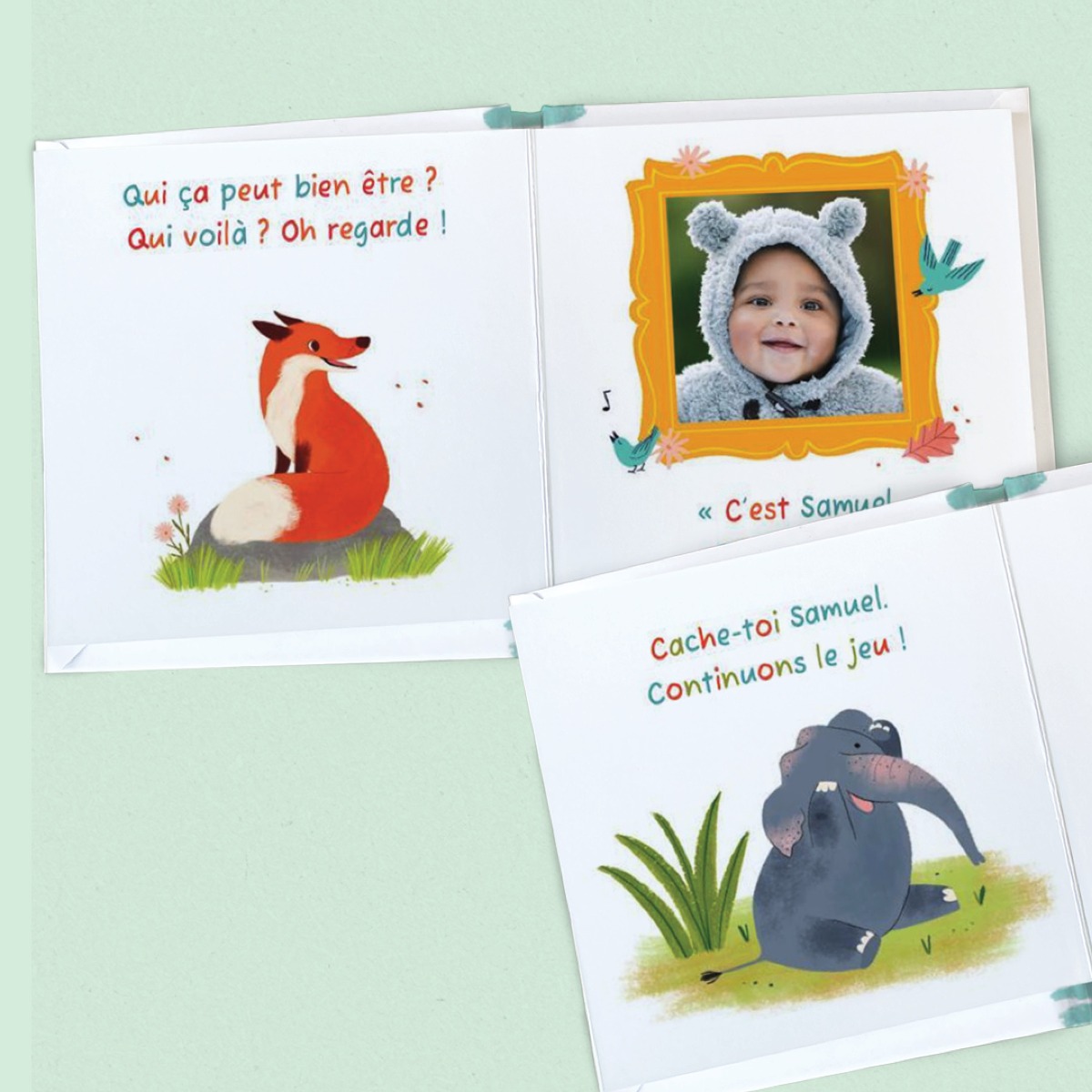 Je vois ma famille ! Livre Personnalisé Cartonné