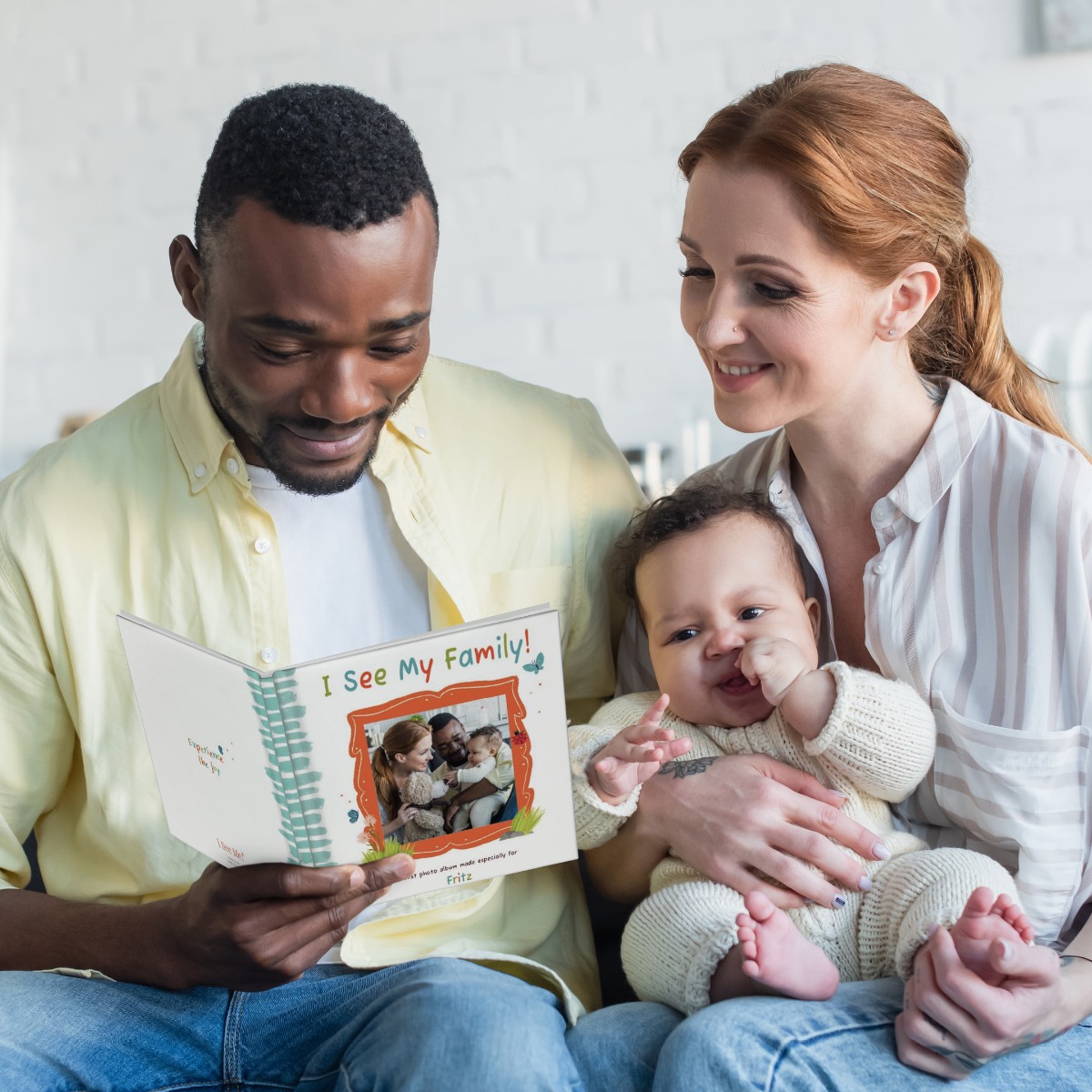 I See My Family! Personalised Photo Board Book