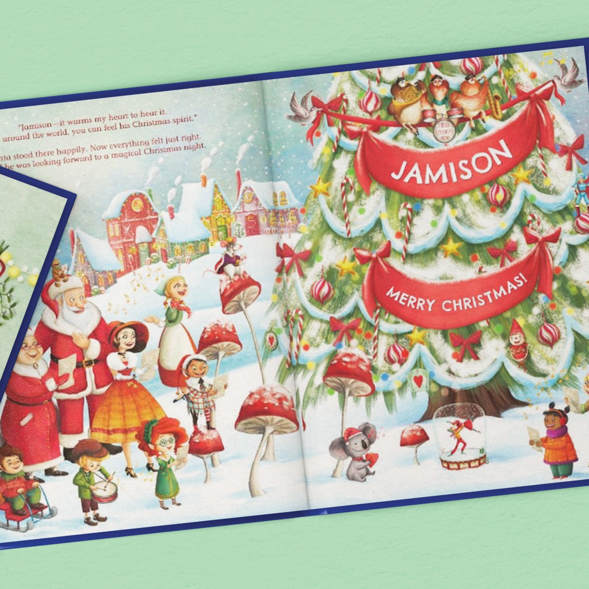 The Spirit of Christmas - Personalized Book