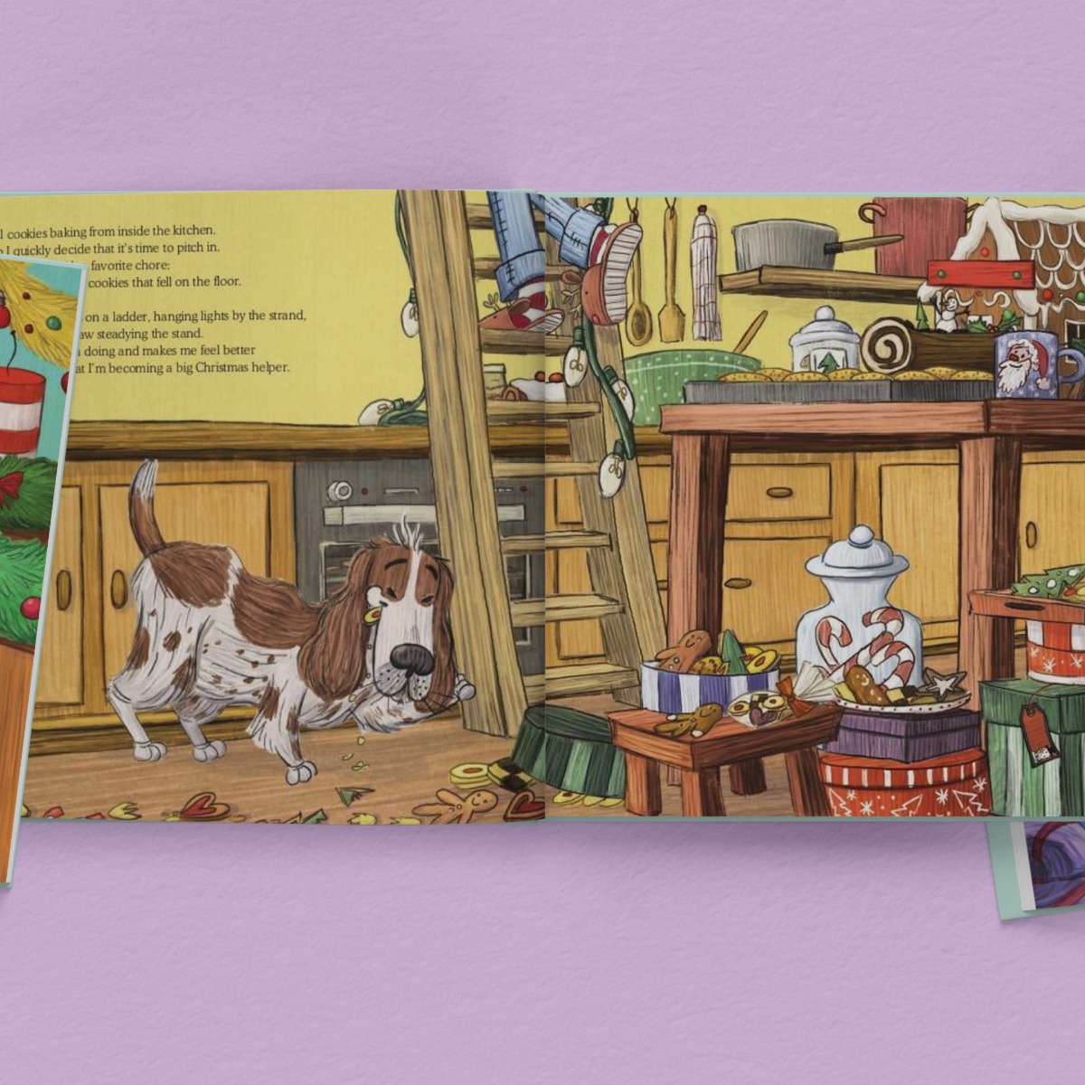 How My Dog Saved Christmas Personalised Book