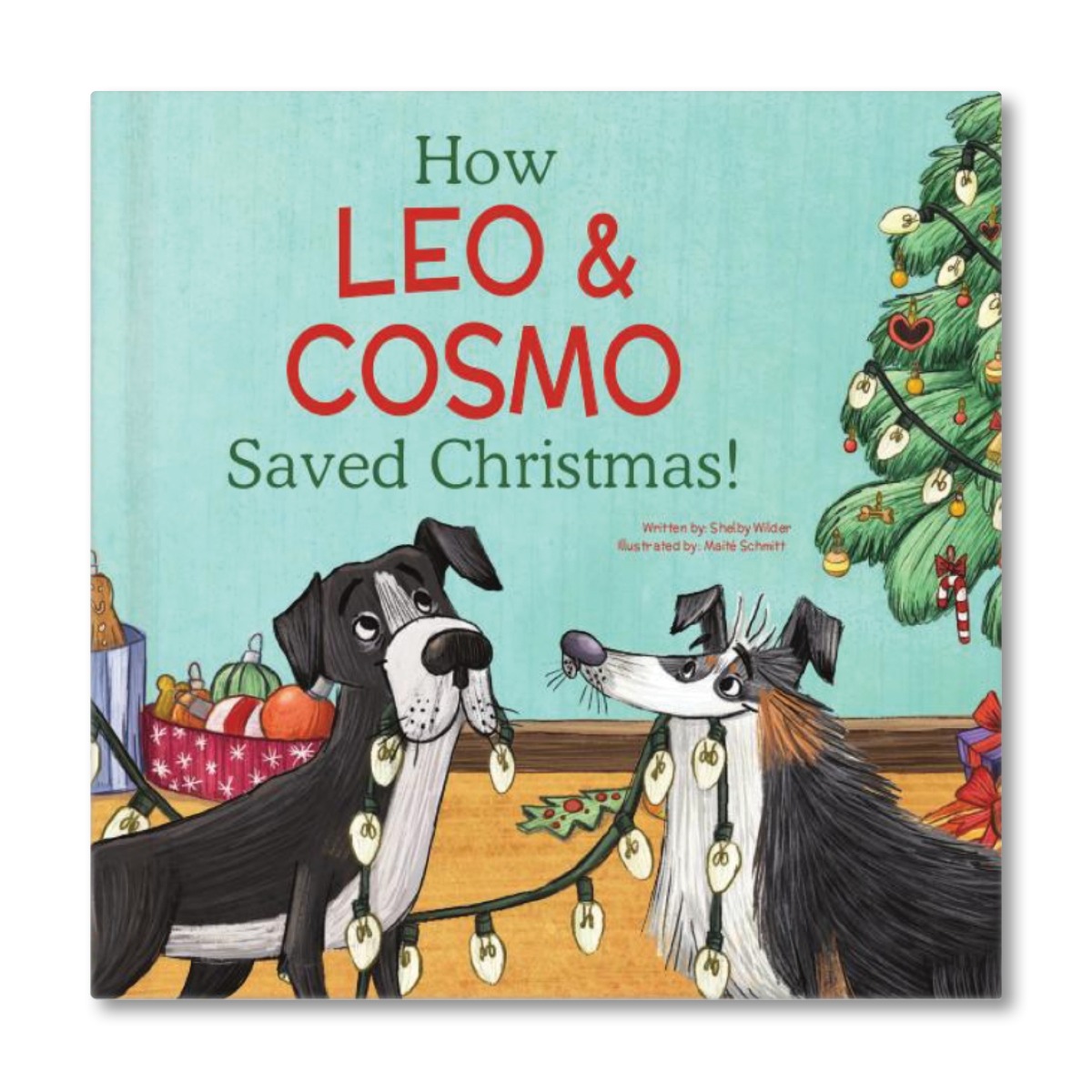 How My Dog Saved Christmas Personalized Book