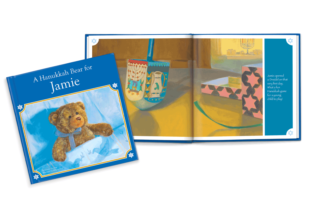 A Hanukkah Bear for Me Personalized Book