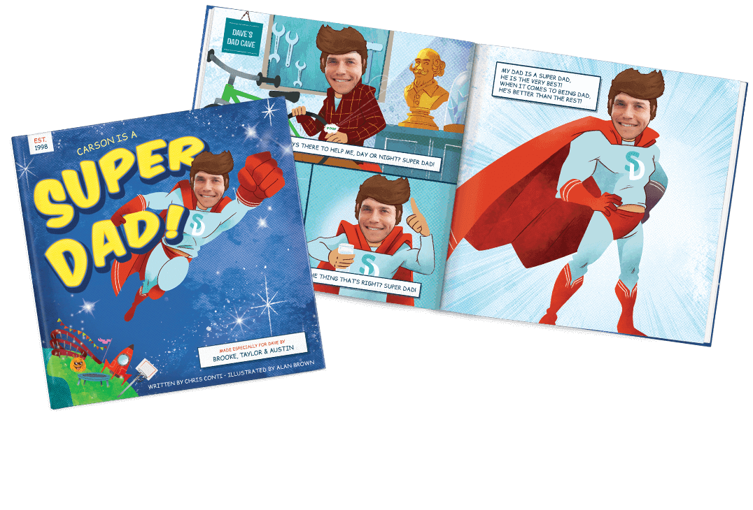 Super Dad! Personalized Book