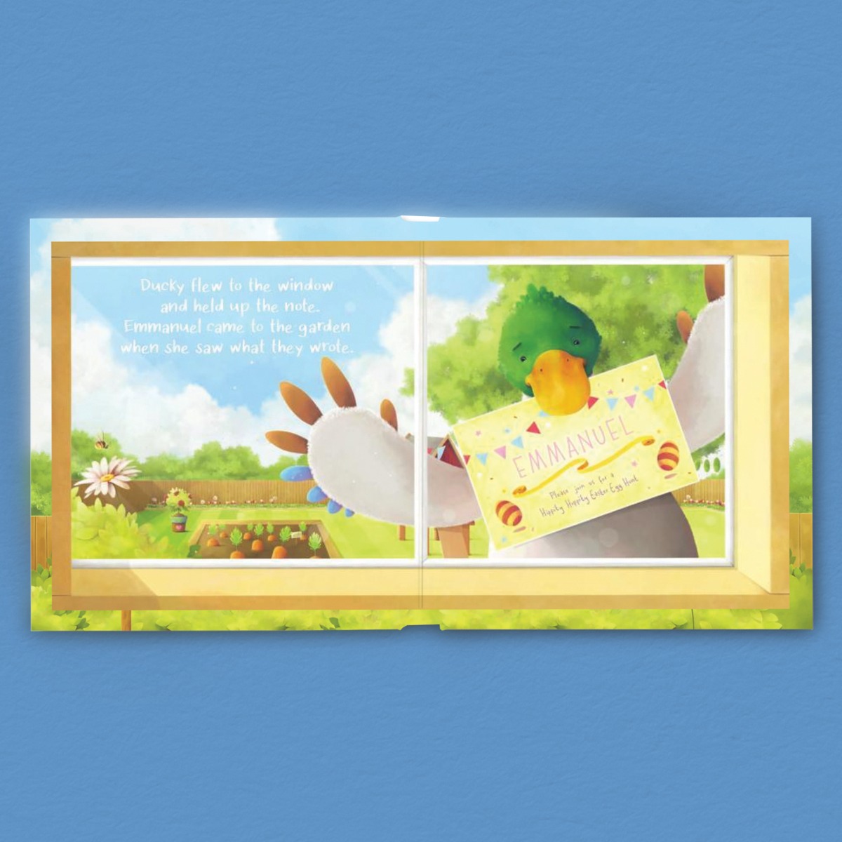 My First Easter Egg Hunt Personalized Board Book