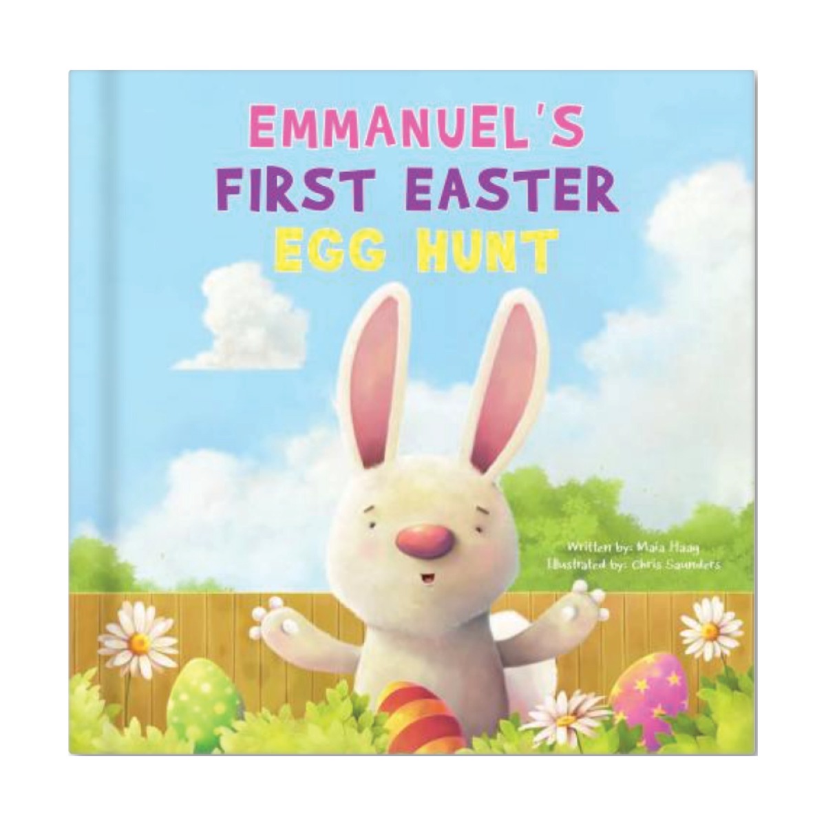 My First Easter Egg Hunt Personalised Board Book