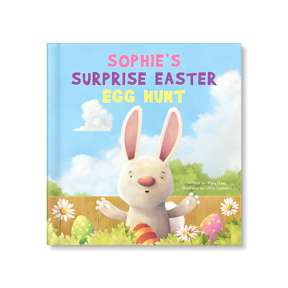 My Surprise Easter Egg Hunt Personalised Board Book