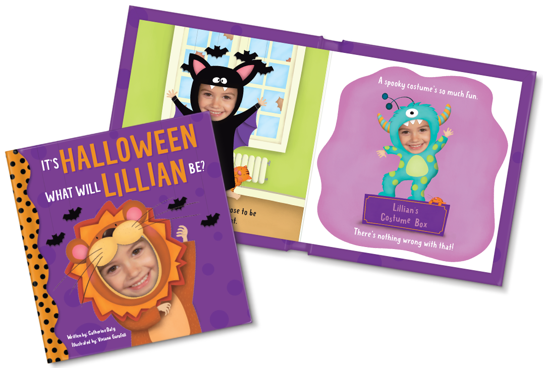 It's My Halloween Personalised Board Book