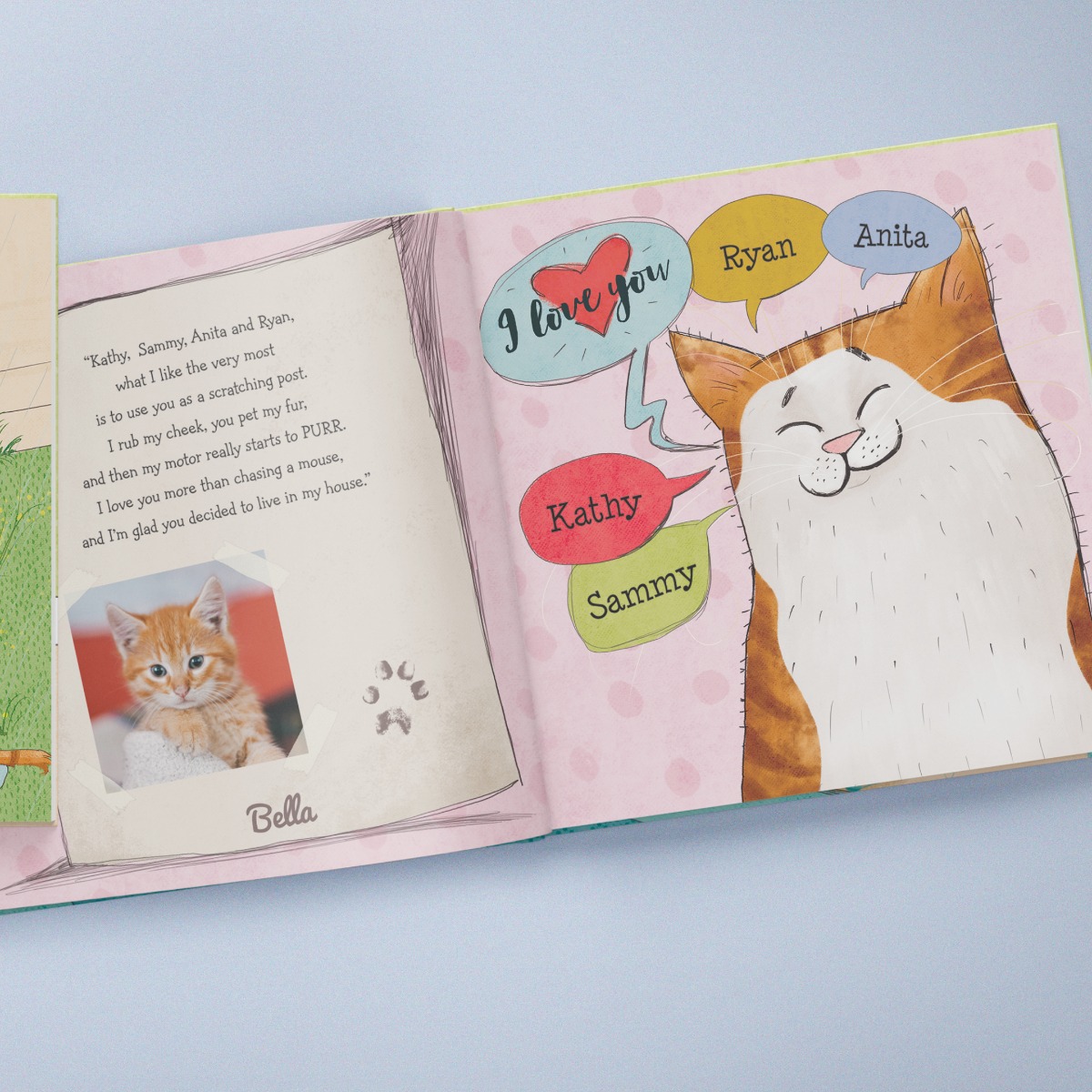 If My Cat Could Talk Personalised Book