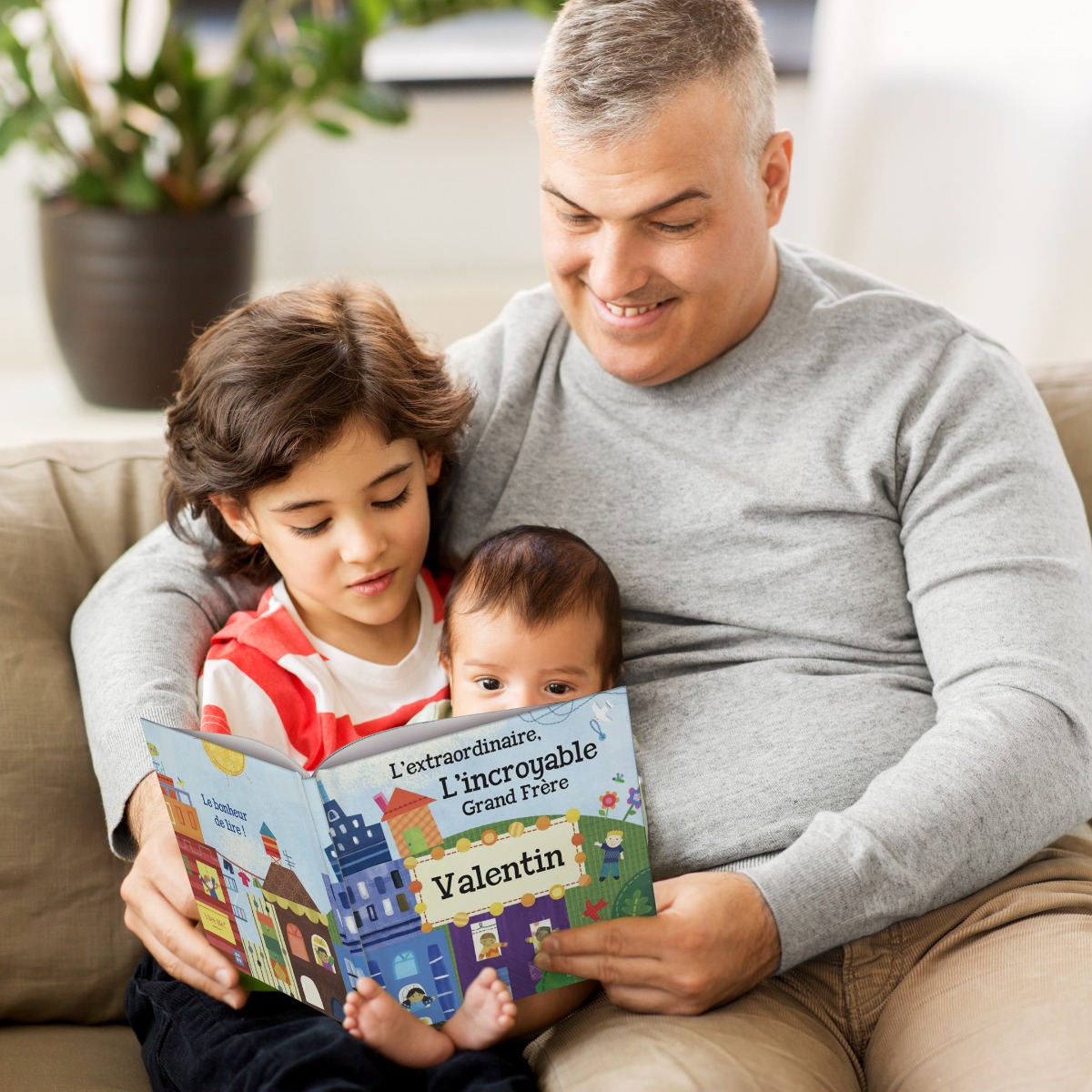 L’extraordinaire l’incroyable grand frère Livre Personnalisé