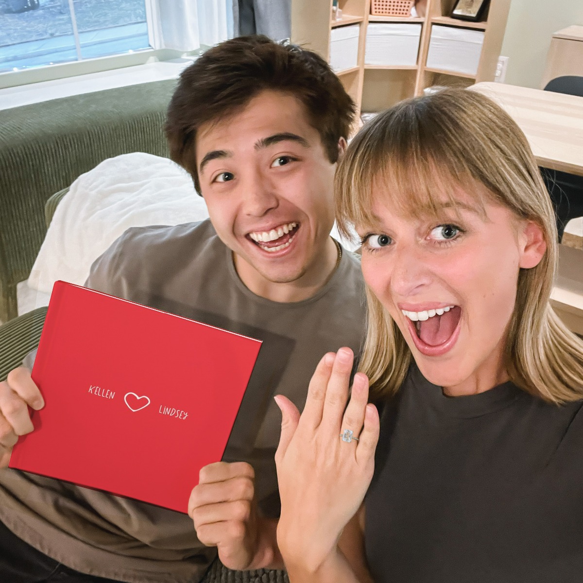 Customized Book of Us: Wedding Proposal