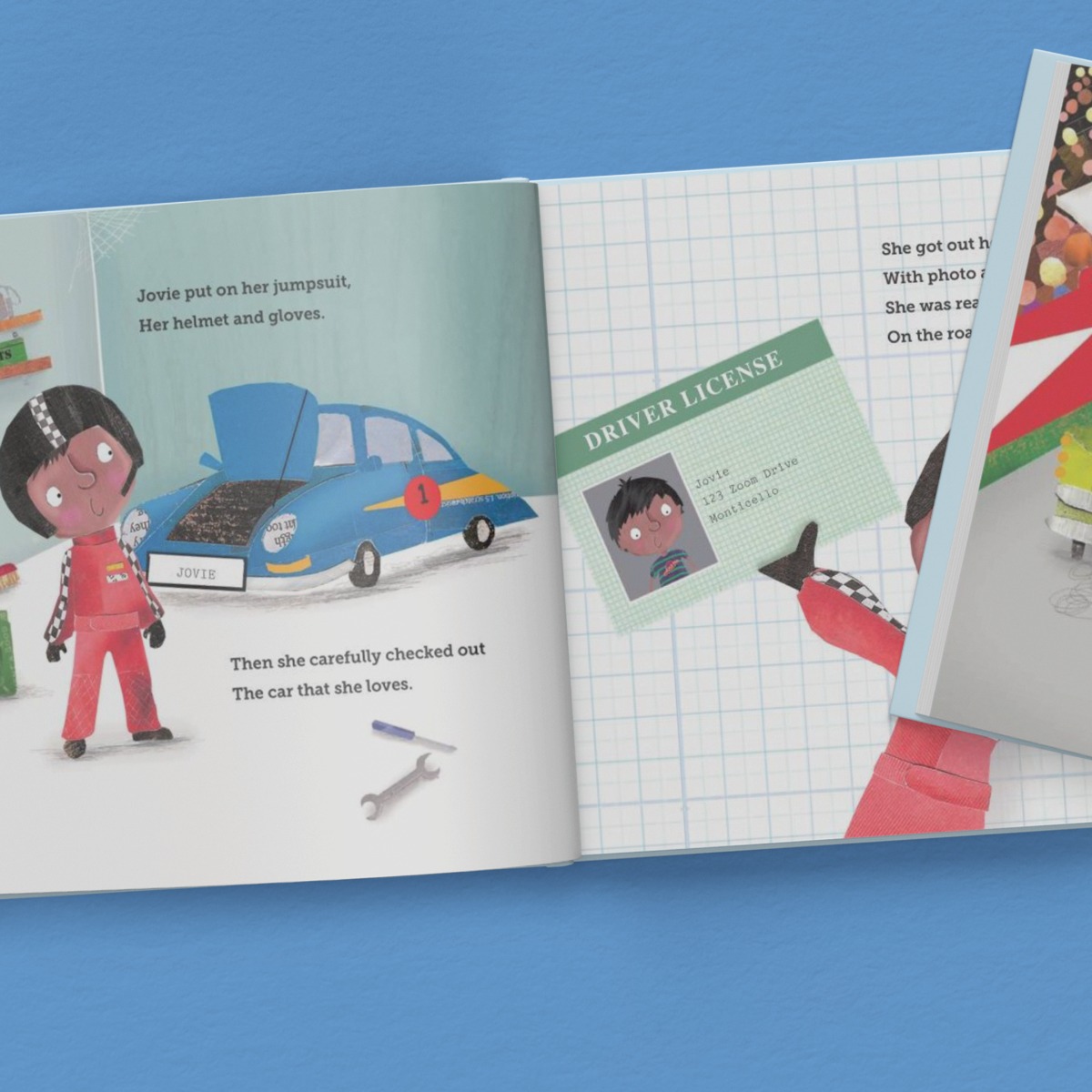 Speedster Personalised Book