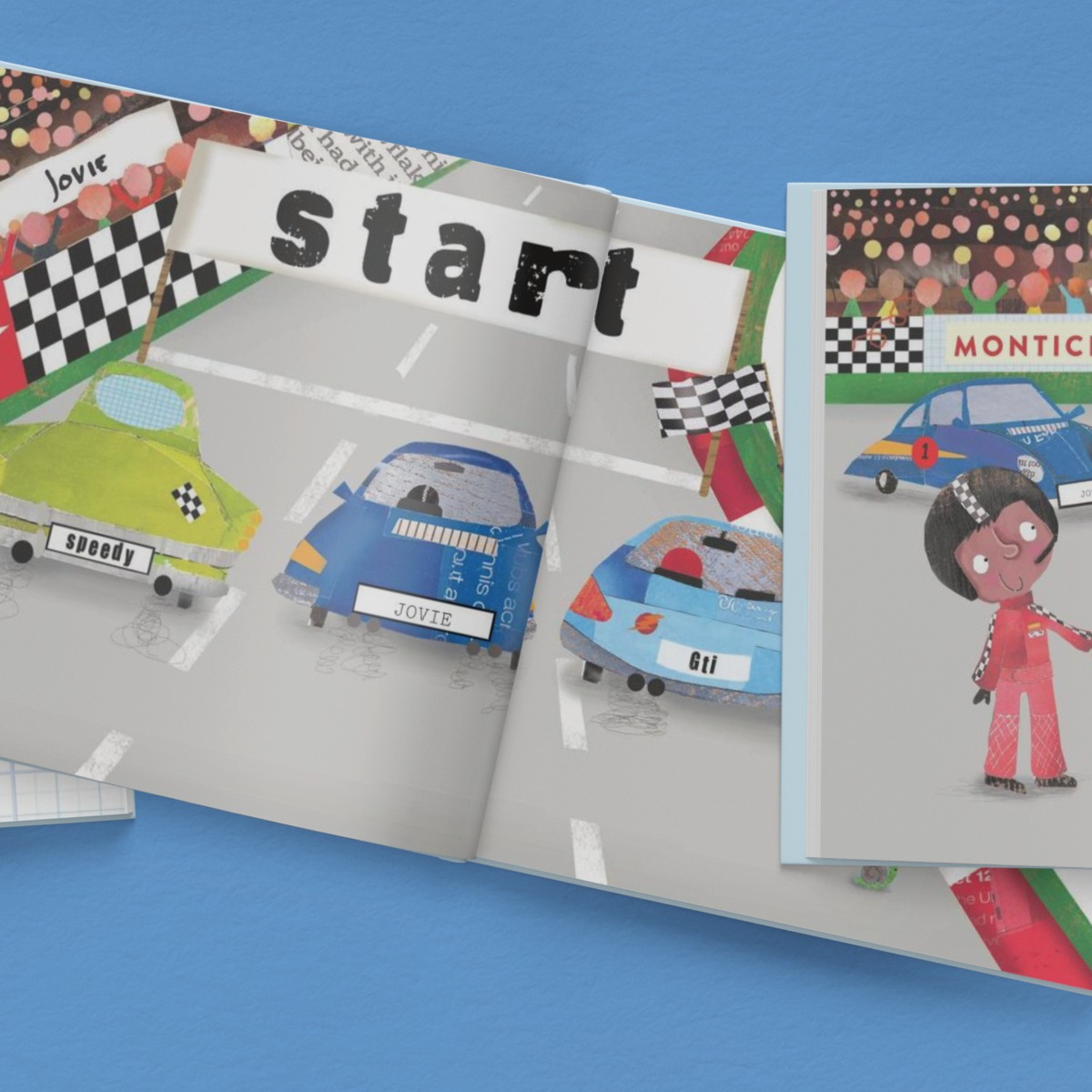 Speedster Personalized Book