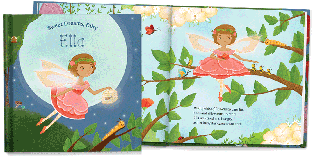 Sweet Dreams, Fairy, Personalized Book