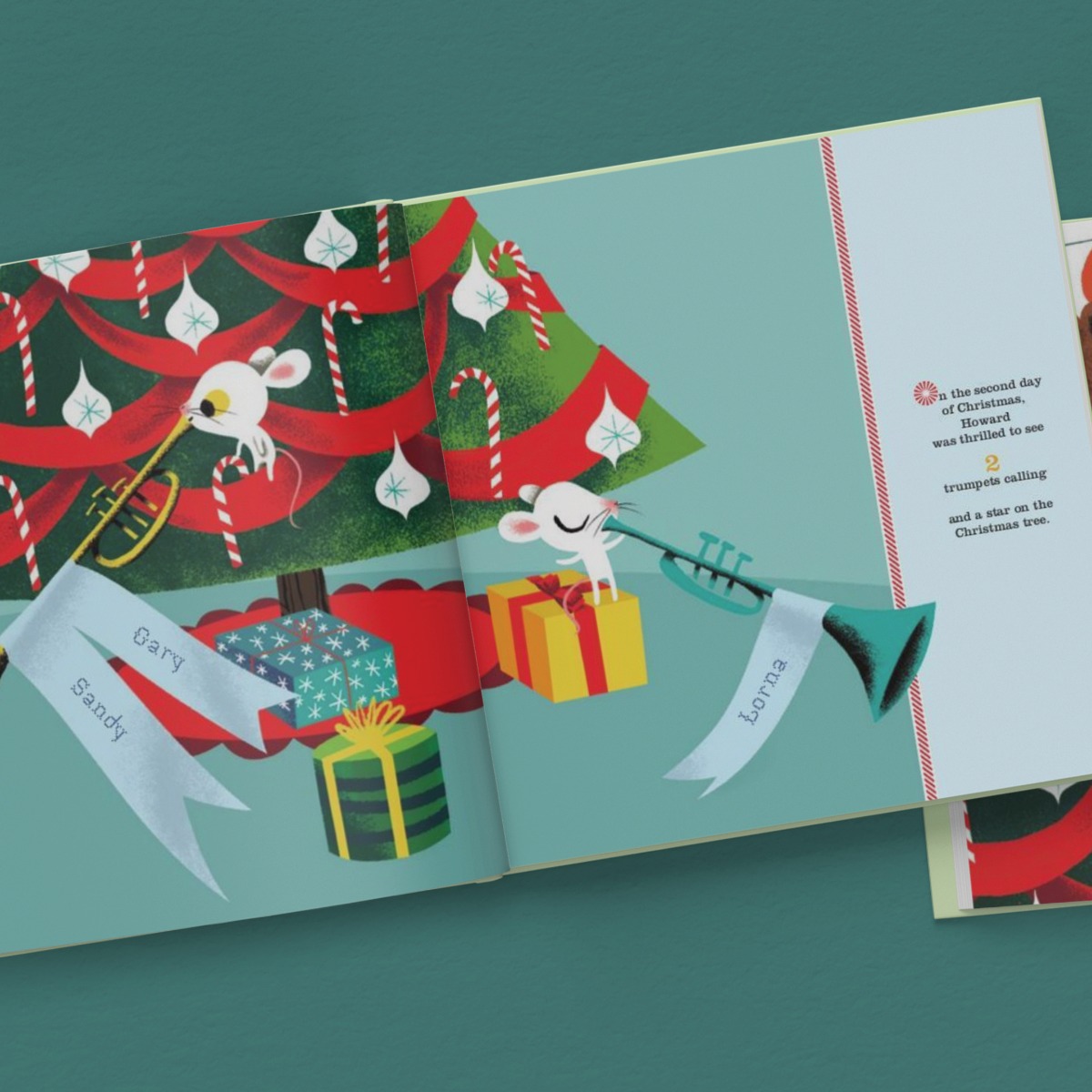 Our Family’s 12 Days of Christmas Personalised Book