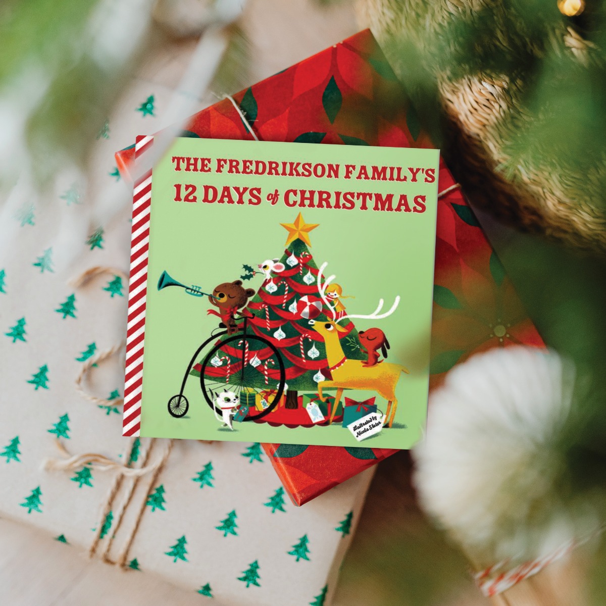 Our Family’s 12 Days of Christmas Personalised Book