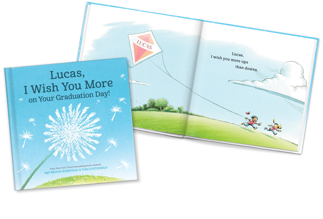 I Wish You More on Your Graduation Day Personalised Book
