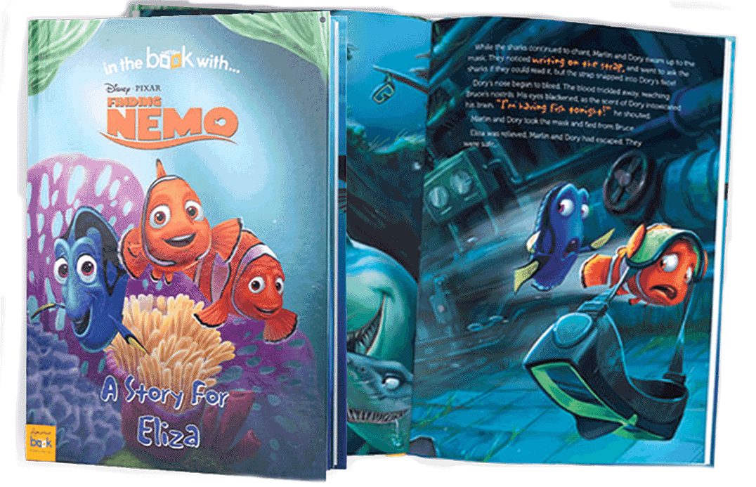 Disney Finding Nemo Personalized Book
