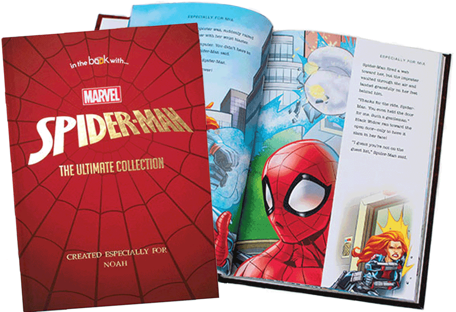 Spider-Man Ultimate Collection Personalized Book