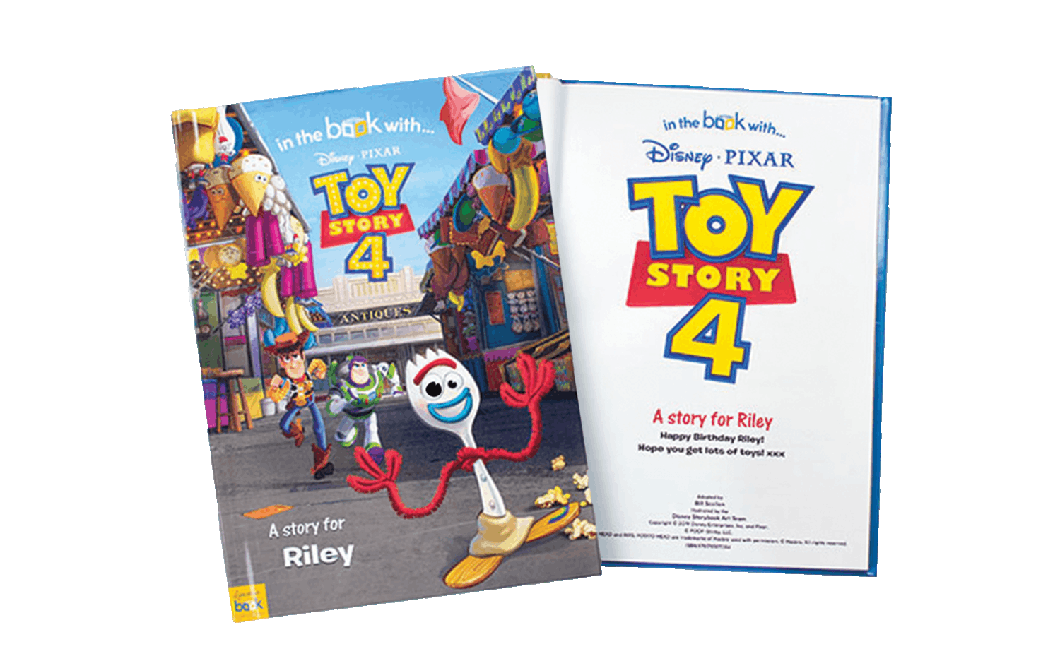 Disney Toy Story 4 Personalized Book