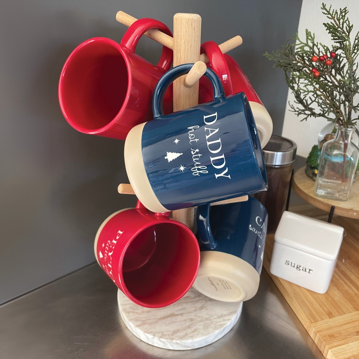 Personalized Christmas Mug - Blue