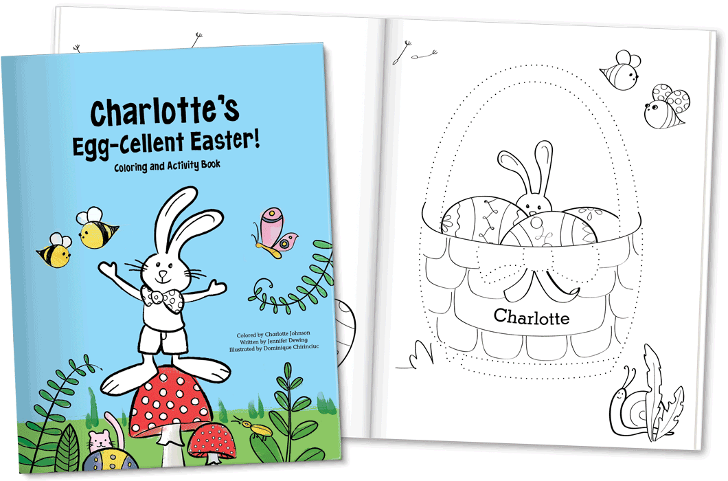 Egg-Cellent Easter Coloring and Activity Book