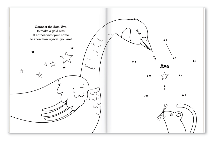 My Very Merry Christmas Personalized Coloring and Activity Book