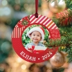Very Merry Personalized Photo Ornament