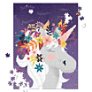 Stargazing Unicorn Personalized Puzzle – 500 Pieces 
