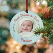 My First Christmas Personalized Ornament