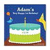 Baby's First Birthday Personalized Board Book for Boys