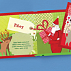 Baby's First Christmas Personalised Board Book