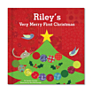 Baby's First Christmas Personalised Board Book