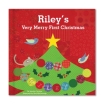 Baby&#039;s First Christmas Personalized Board Book